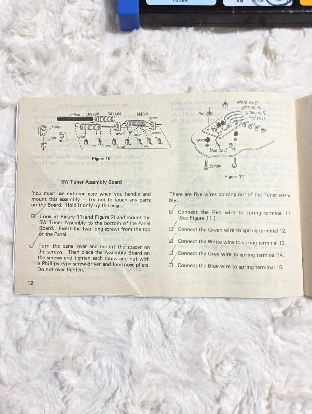 Radio Shack - Vintage Science Fair AM Short Wave Radio DIY Kit